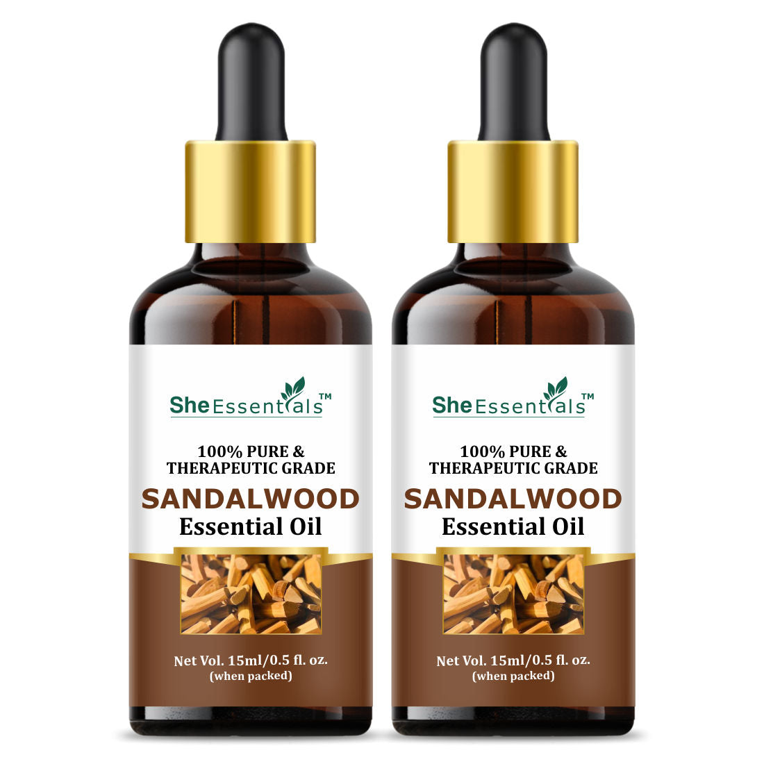 Natural Sandalwood Essential Oil For Revitalizes Mind & Soul