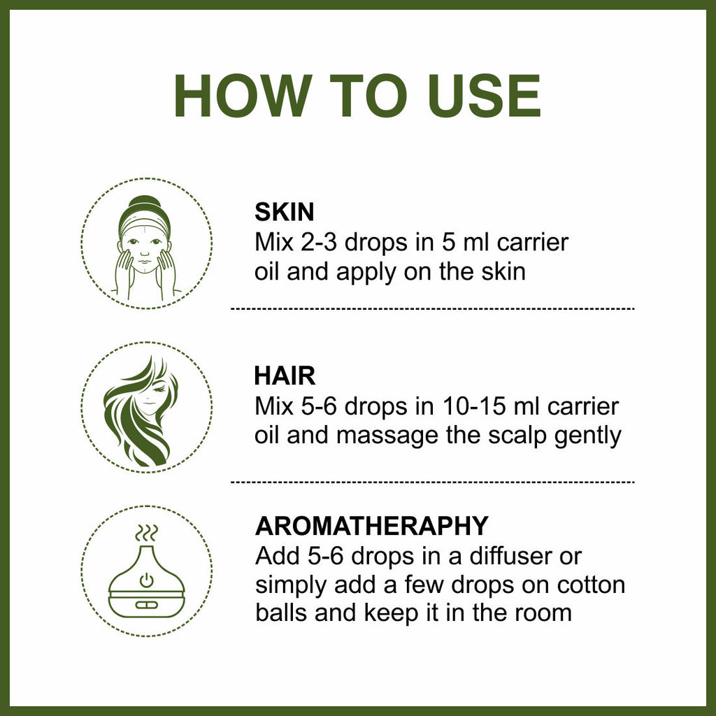 Tea Tree Essential Oil For Active Acne & Pimples, Blemishes & Flakes, Organic & Pure