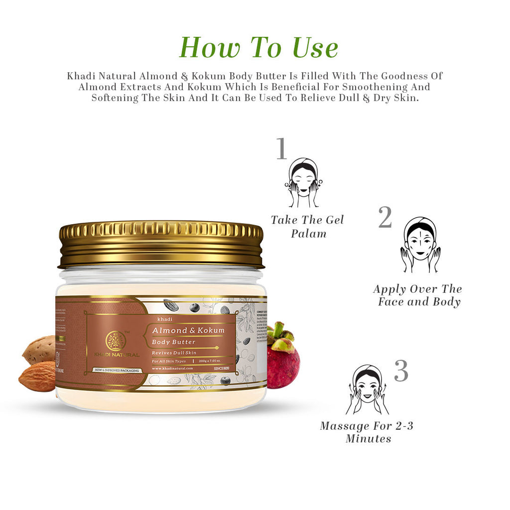 Almond & Kokum Body Butter Revives Dull Skin