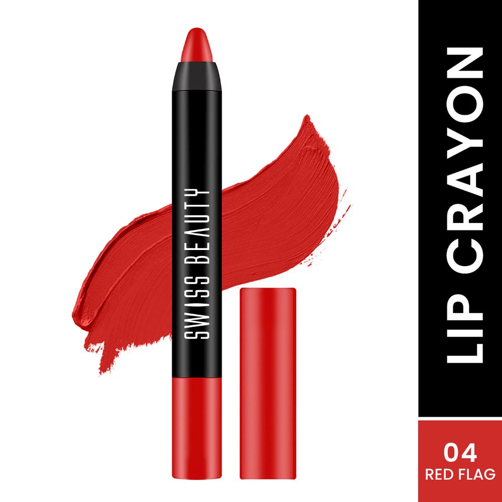 Matte Long Lasting Stay Maxx Lip Crayon Lipstick Matte Finish