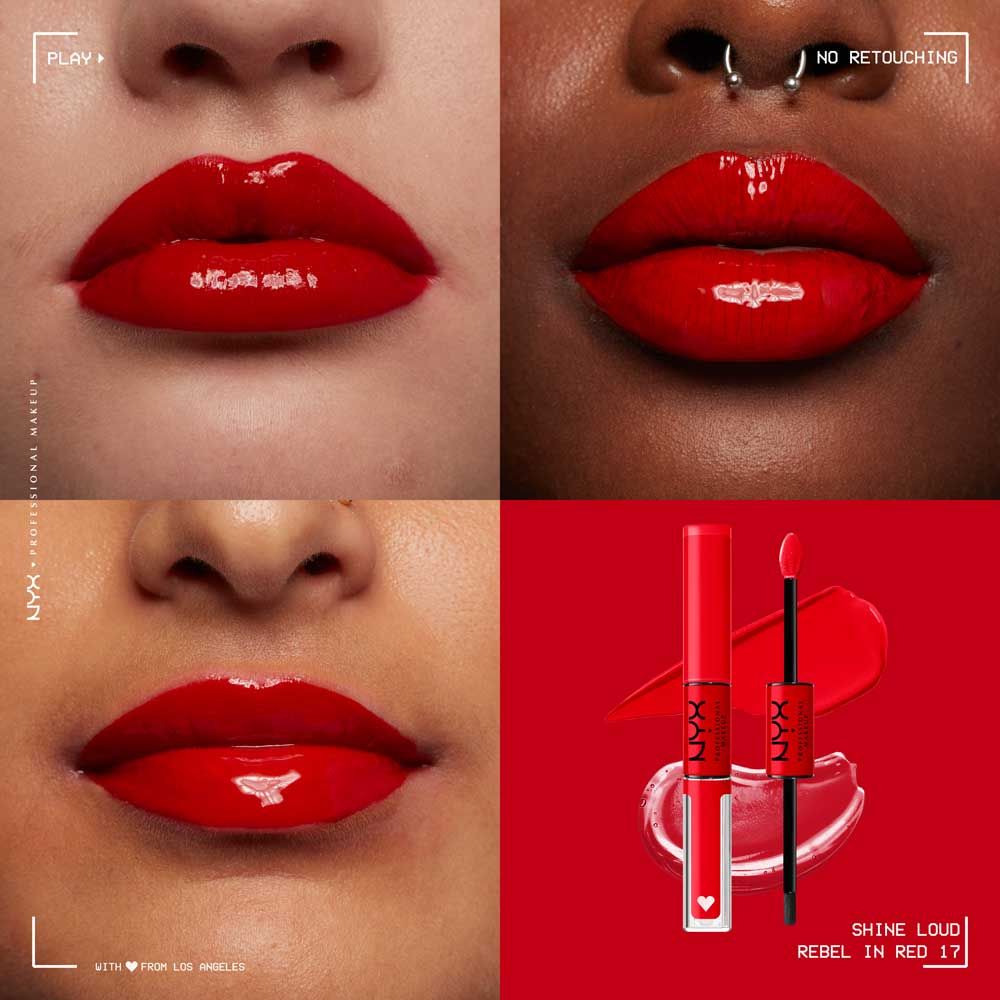 Shine Loud High Shine Lip Color and Gloss - Goal Getter