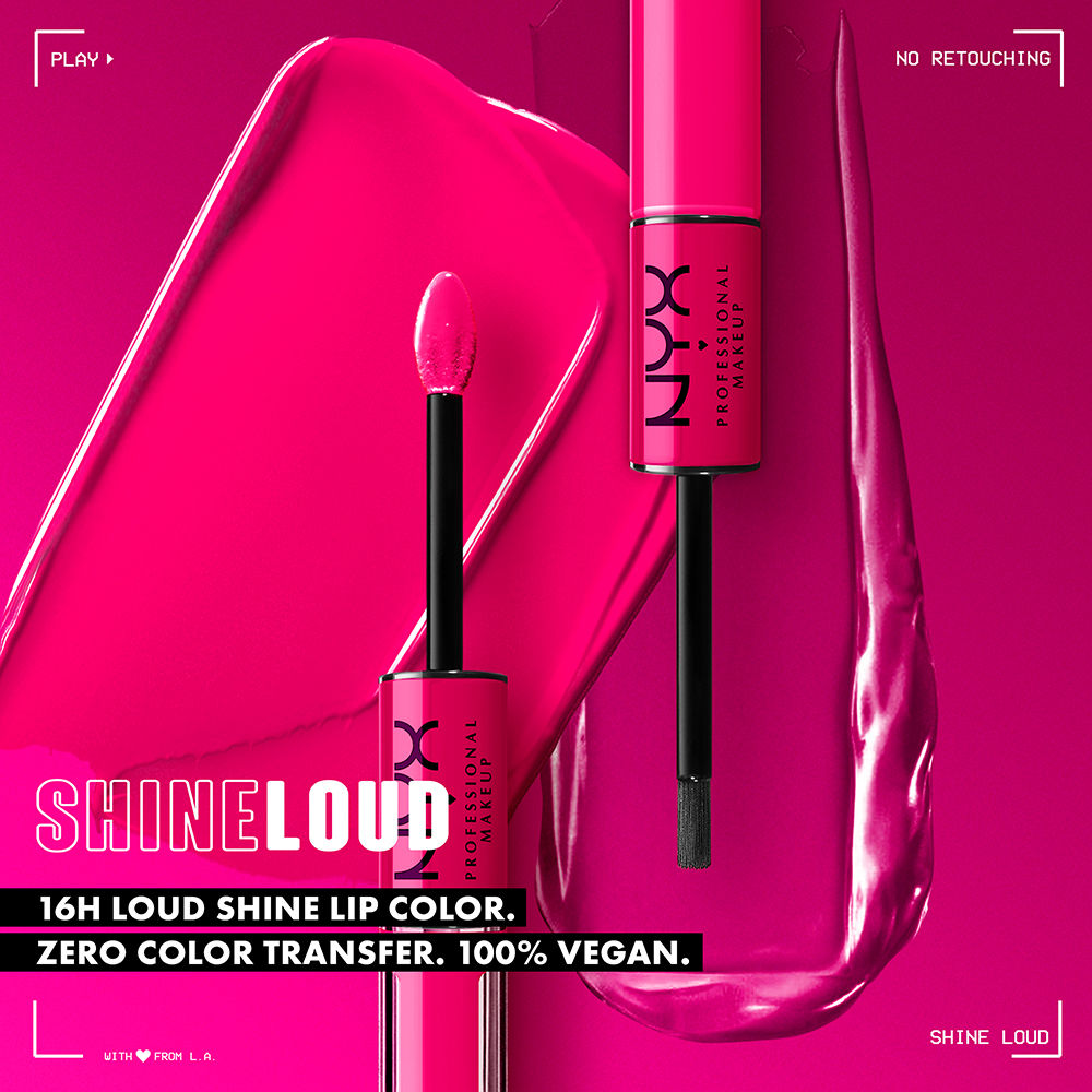 Shine Loud High Shine Lip Color and Gloss - Goal Getter