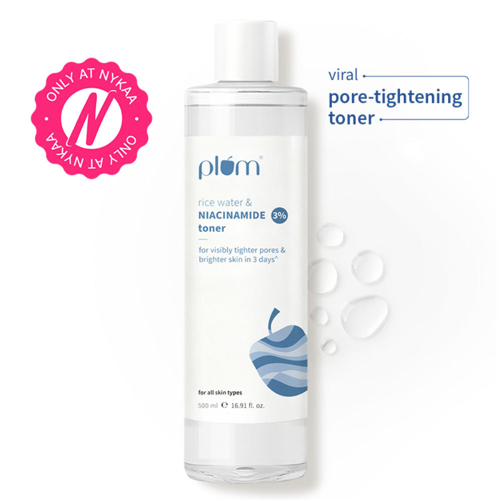 3% Niacinamide Alcohol-Free Toner With Rice Water - 500ml