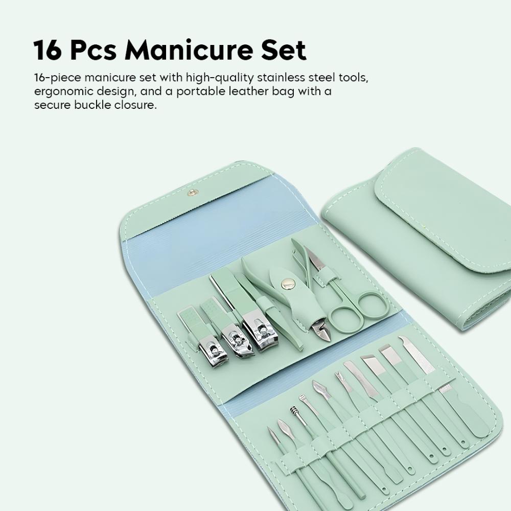 16 Pieces Manicure Set