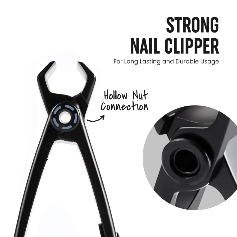 Wide Opening Nail Cutter With Filler