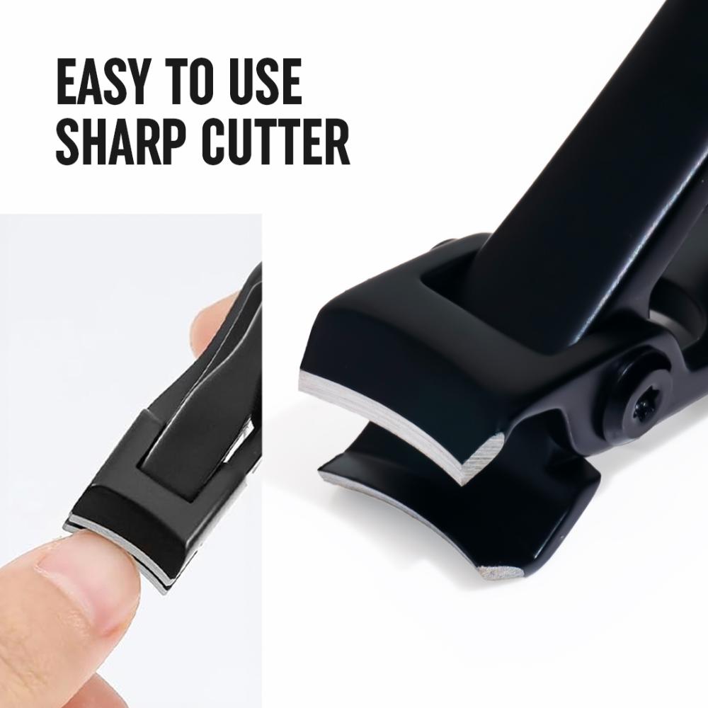 Wide Opening Nail Cutter With Filler