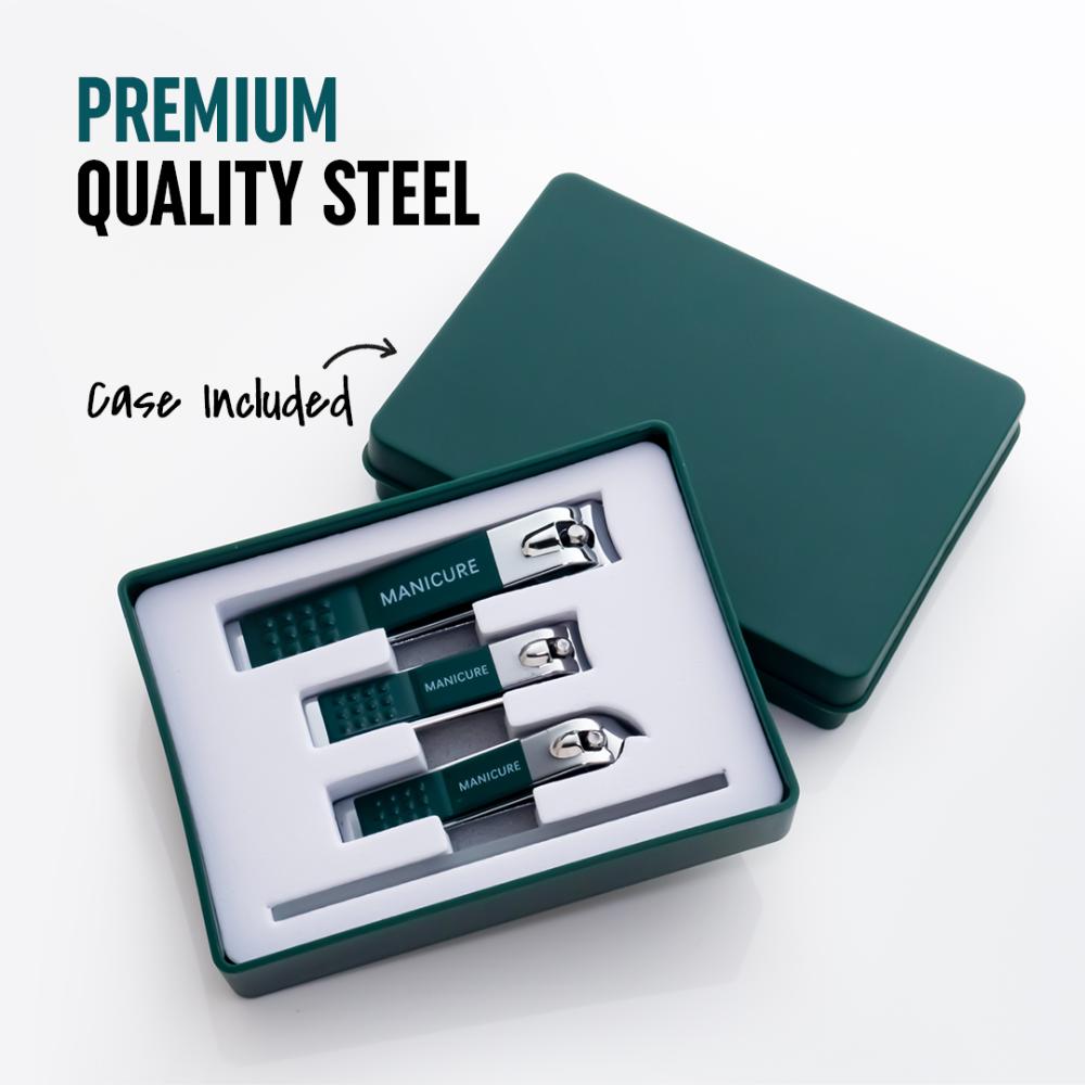 Nail Clippers With Glass File