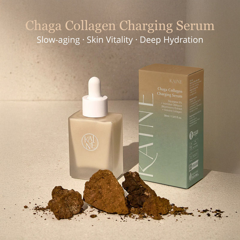 Chaga Collagen Charging Serum with 70% Mushroom Extract, Anti-Aging & Improves Skin Elasticity