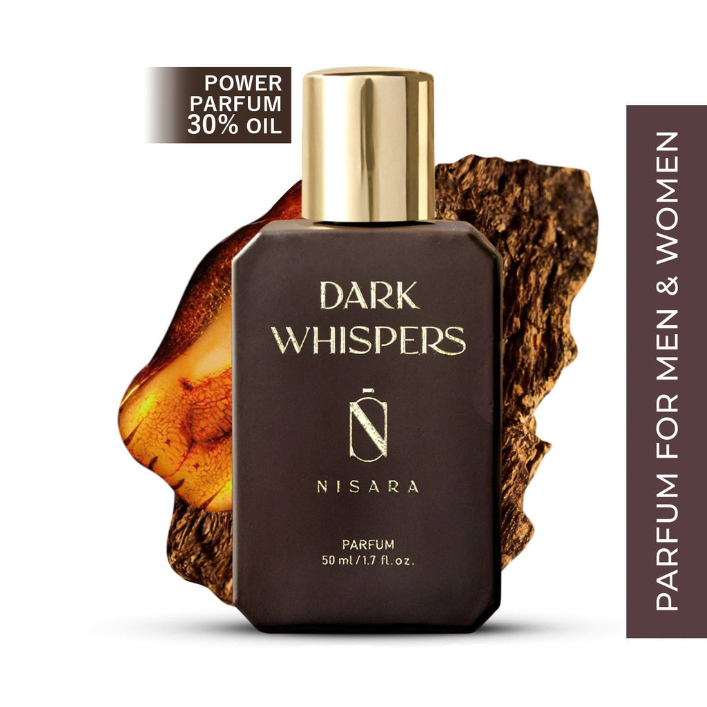 Dark Whispers Unisex Parfum - Perfume For Men & Women,Long Lasting Amber Oud Fragrance