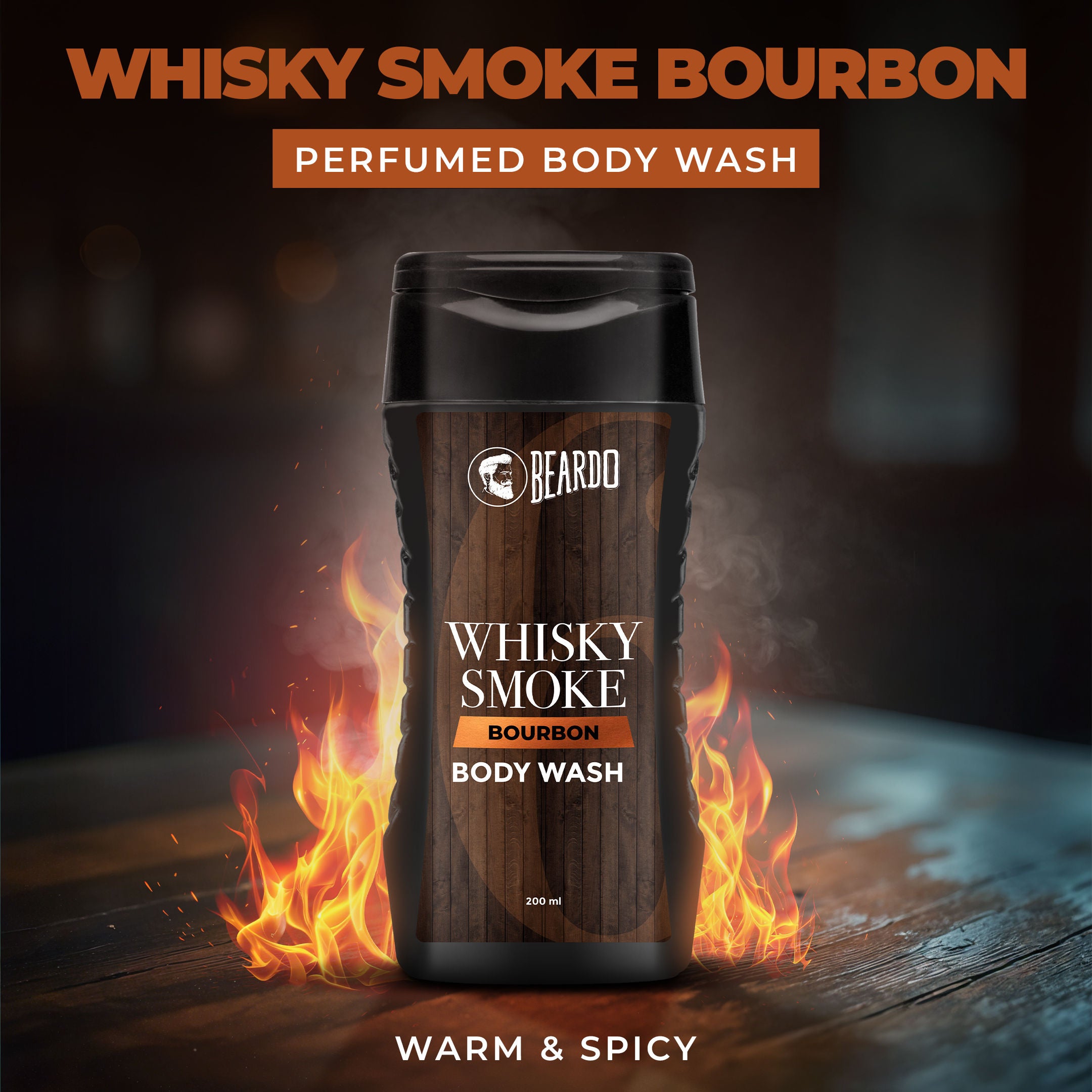 Whisky Smoke Bourbon Body Wash