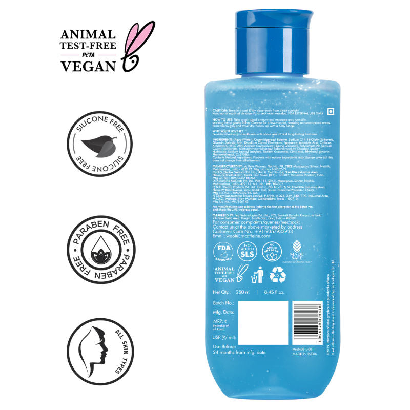 Take A Dip 3-in-1 Perfume Body Wash, Odour Control, 2% Salicylic acid, Aqua Fresh Scent
