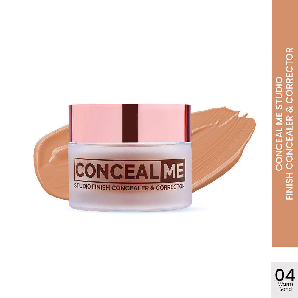 Conceal Me Studio Finish Concealer & Corrector - Warm Sand - 04