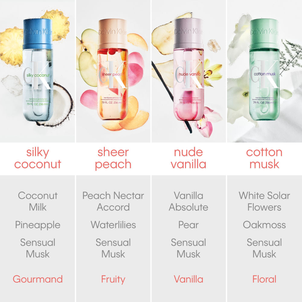 Silky Coconut Unisex Hair & Body Perfume Mist