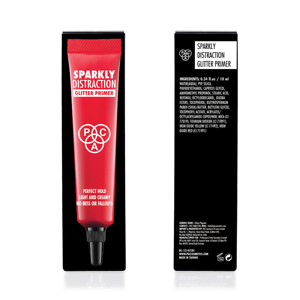 Sparkly Distraction Glitter Primer - Locks Loose Glitter for 24H with Zero Fallout