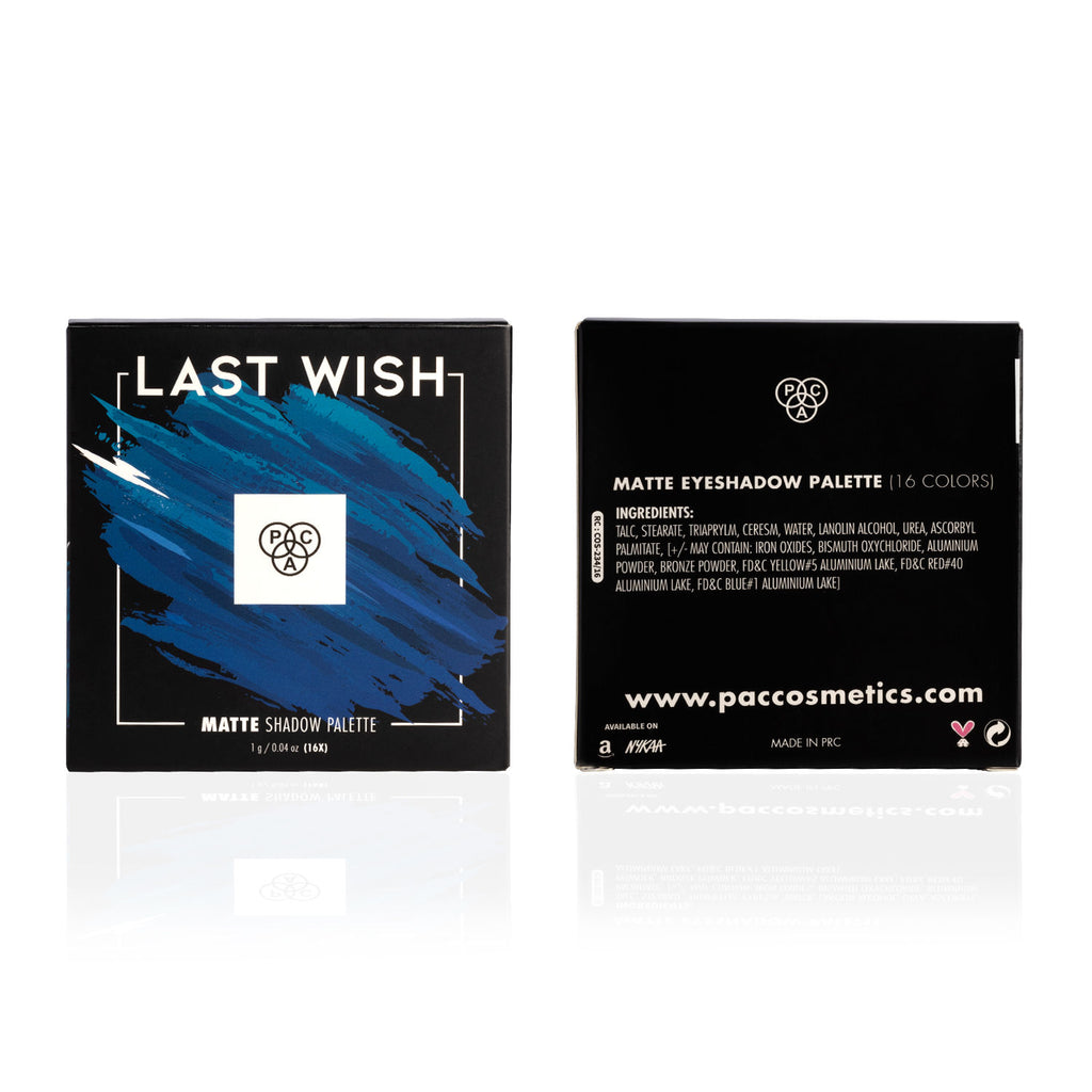 Matte Eyeshadow X16 - Last Wish