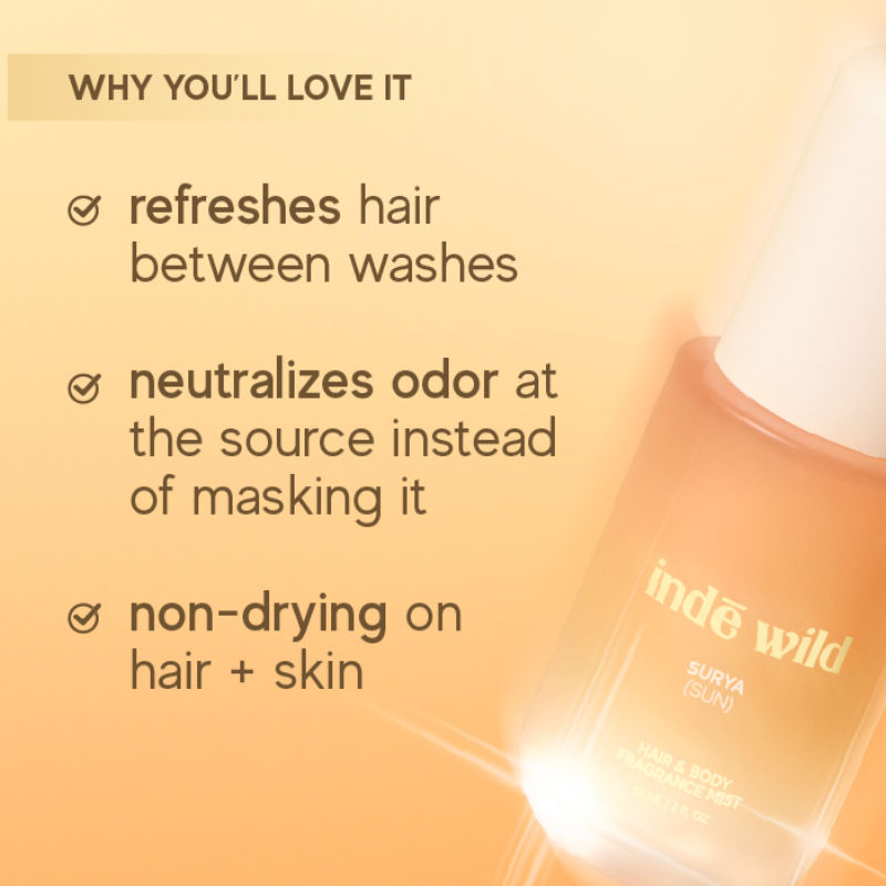 Surya Hair & Body Perfume Mist - Sun