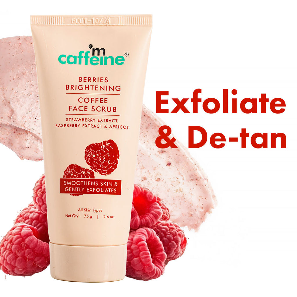 Berries Brightening Coffee Face Scrub
