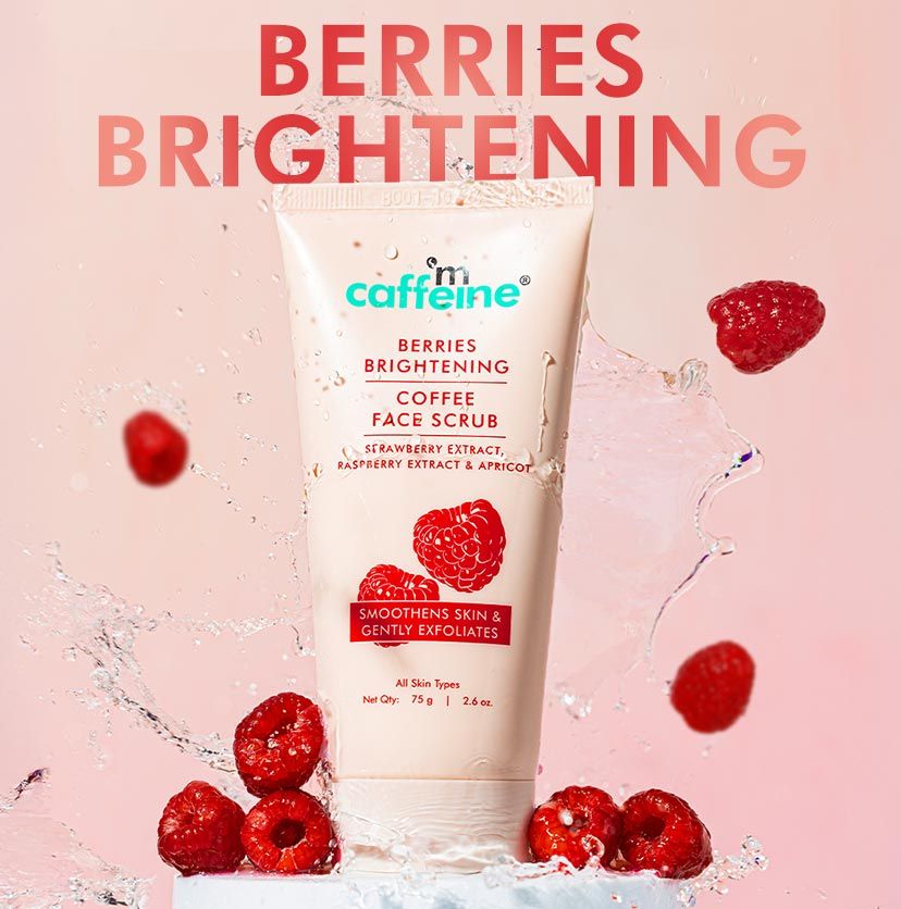 Berries Brightening Coffee Face Scrub