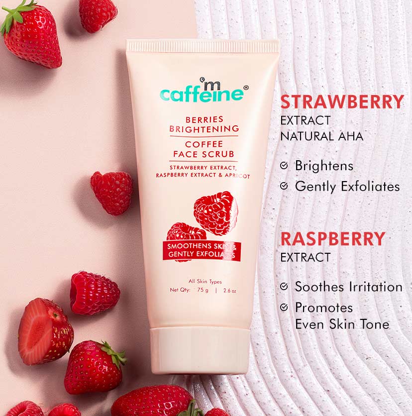 Berries Brightening Coffee Face Scrub