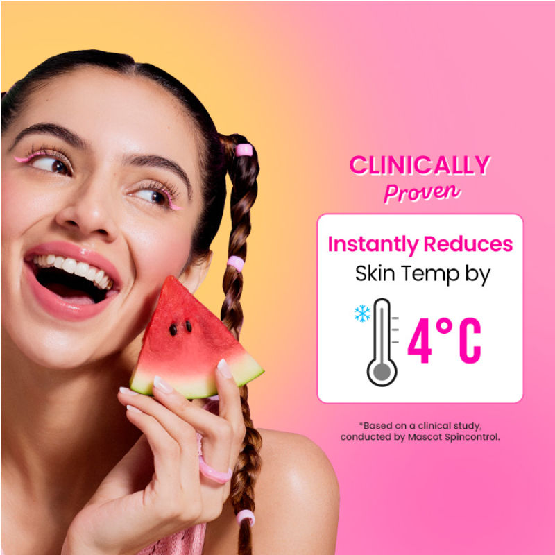Watermelon Cooling Icy Gel Moisturizer, With Hyaluronic & Liquid Ice