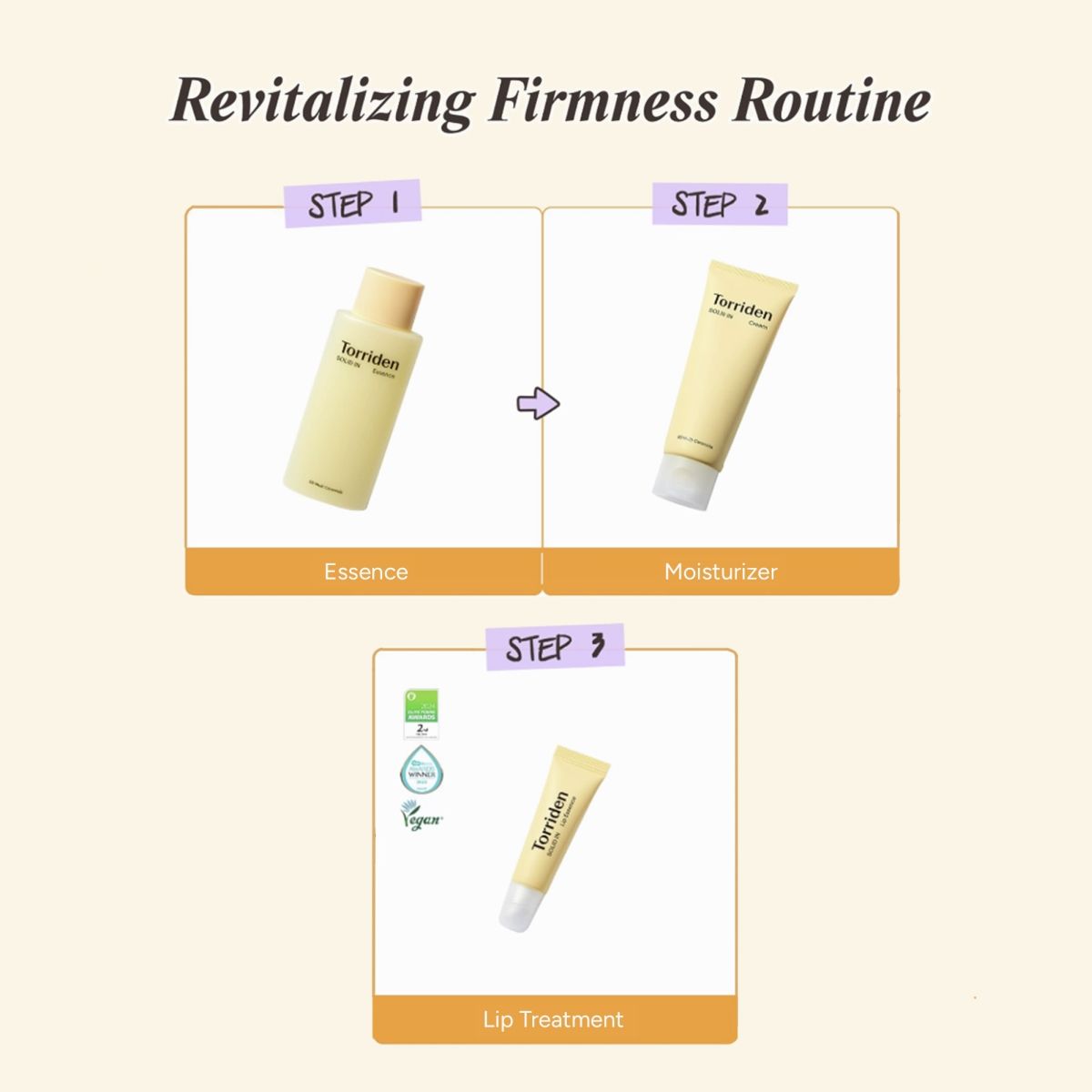 Solid In Lip Essence - Korean Plumping Lip Balm with Ceramides, Hydrates Dry & Chapped Lips