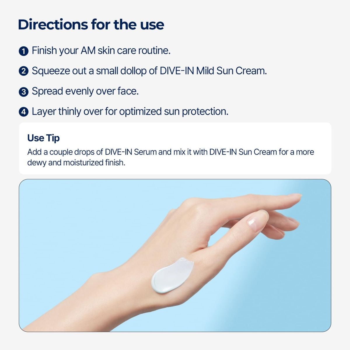 Dive In Mild Sun Cream Spf+ Pa++++