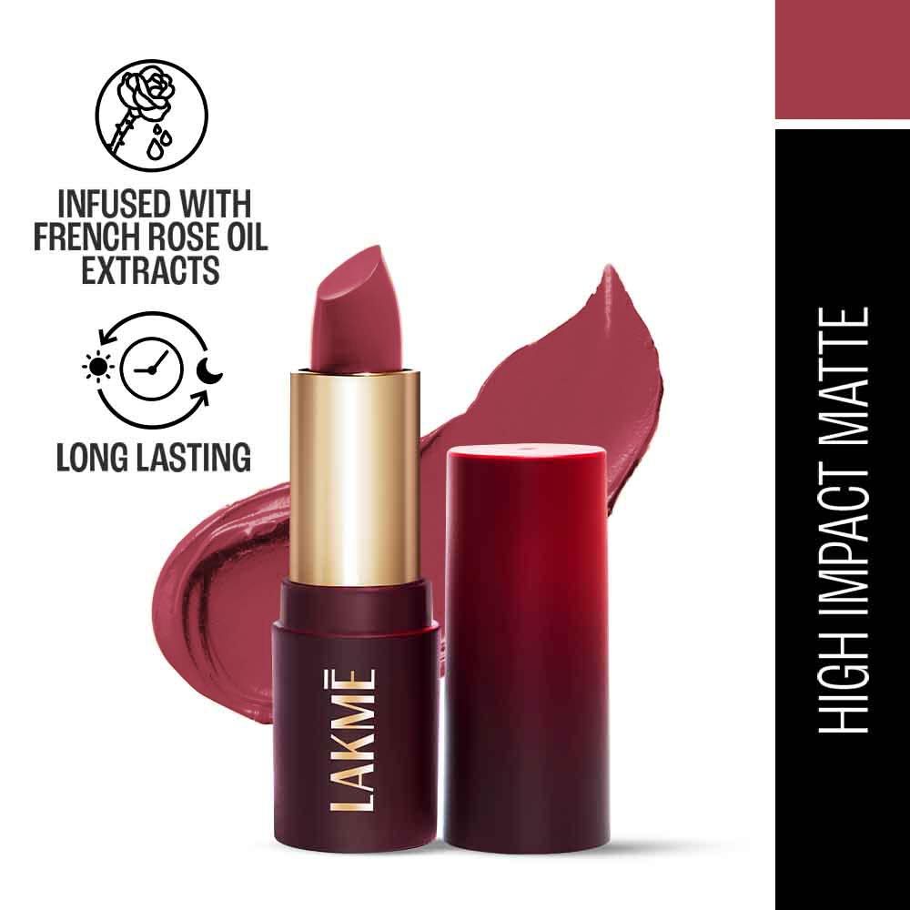 Forever Matte Lipstick, Made With French Rose Oil Extracts - Red Royale