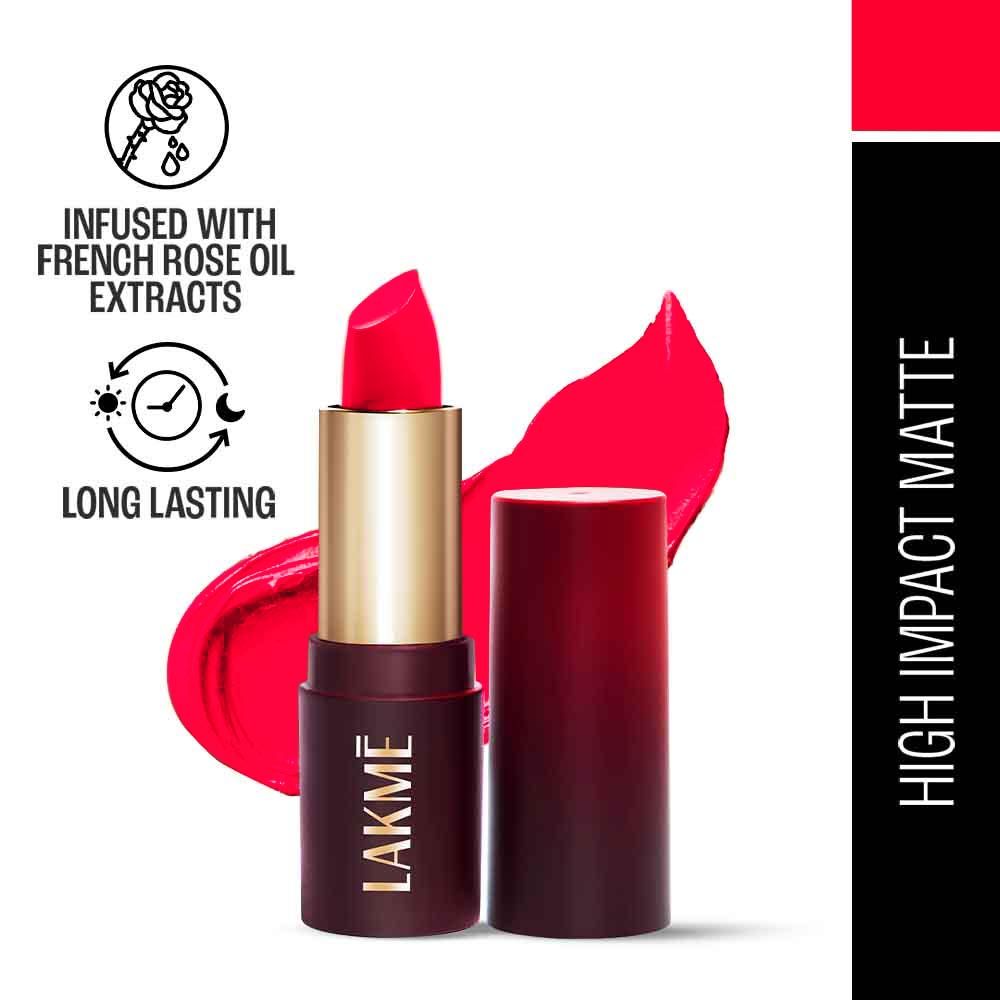 Forever Matte Lipstick, Made With French Rose Oil Extracts - Pink Passion