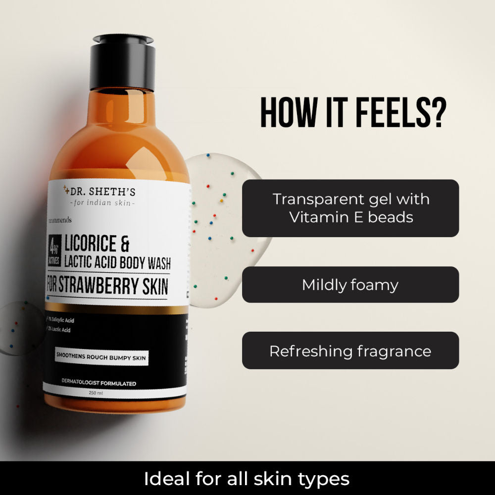 Licorice & Lactic Acid Body Wash