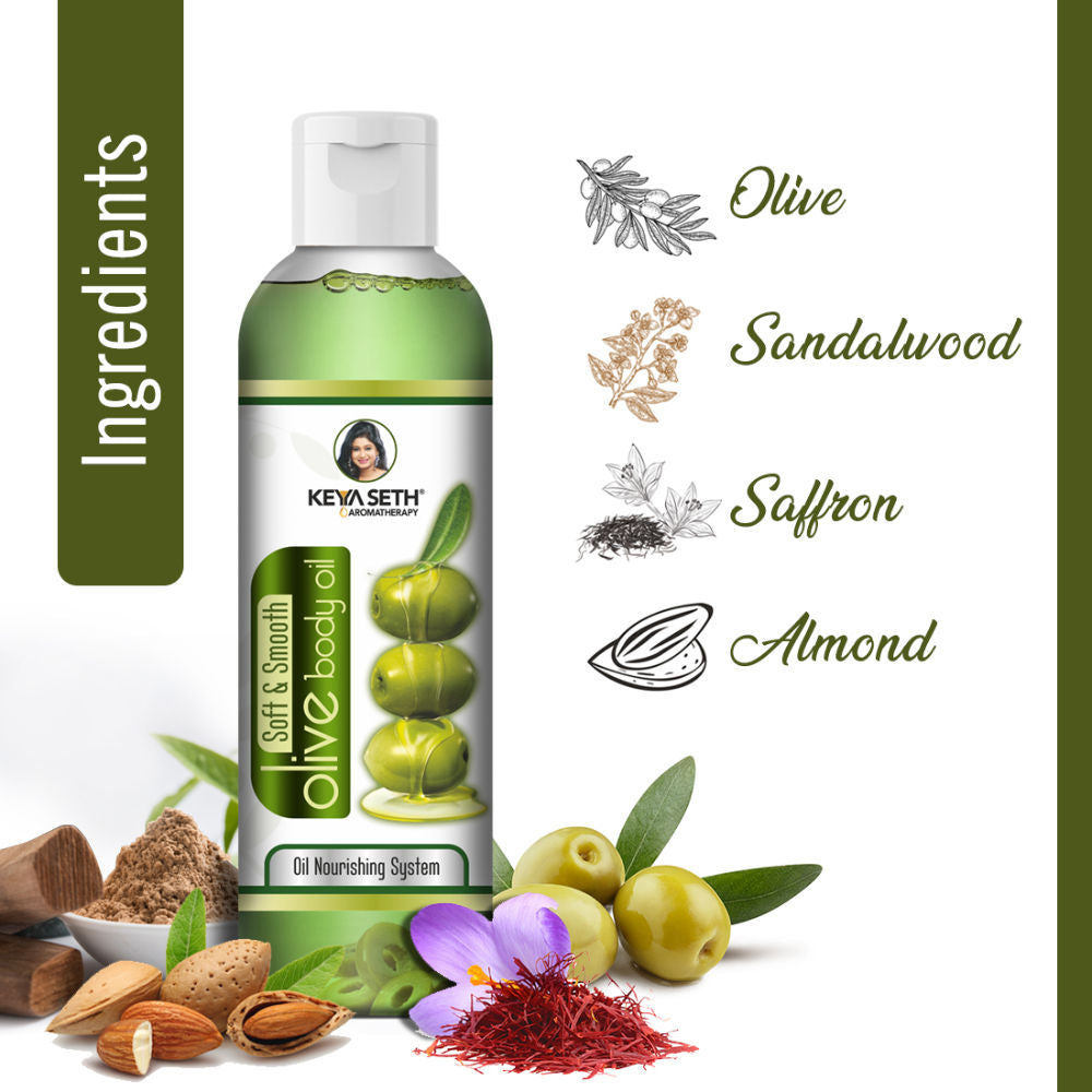 Soft & Smooth Olive Body Oil