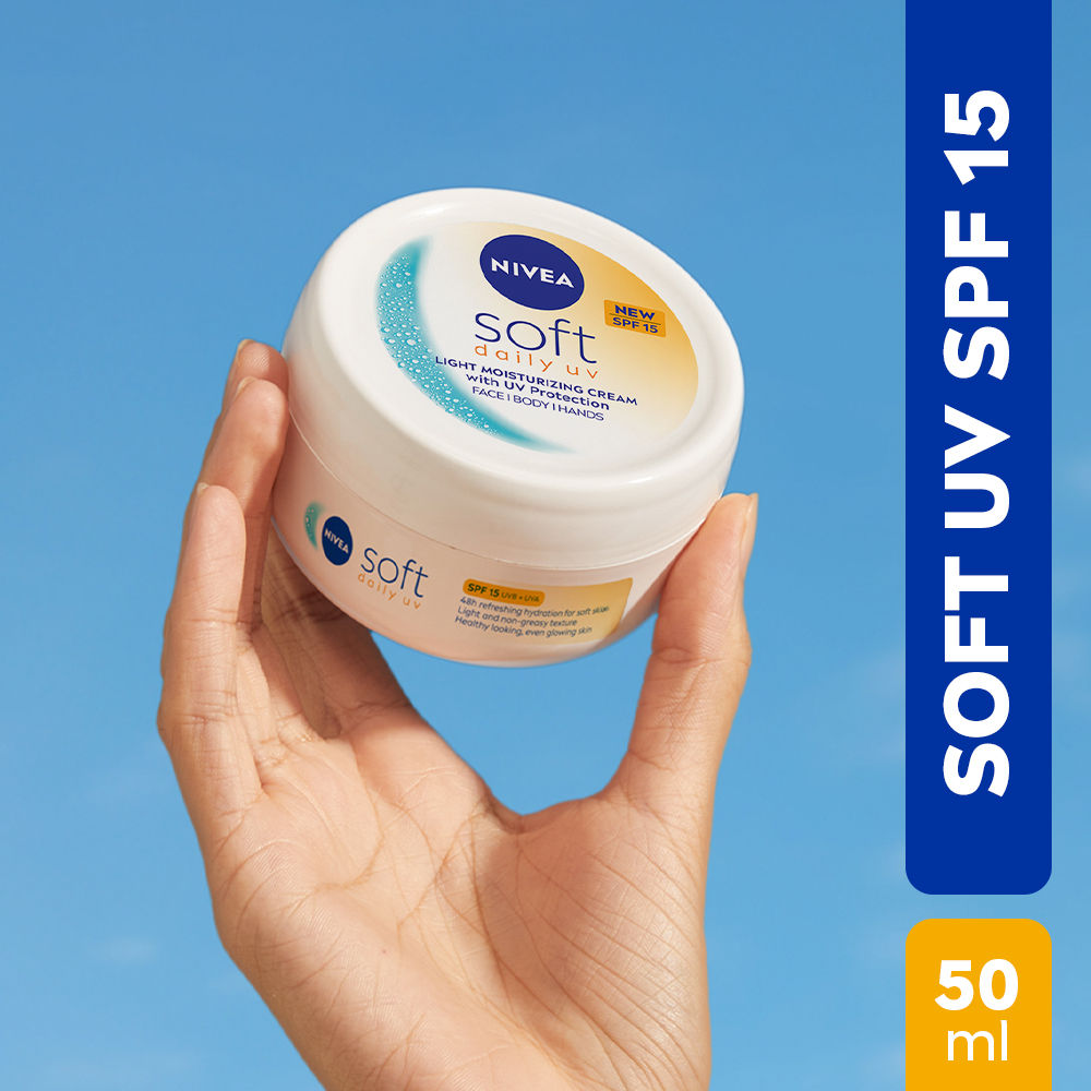 Soft Daily UV Light Moisturising Cream - 50ml
