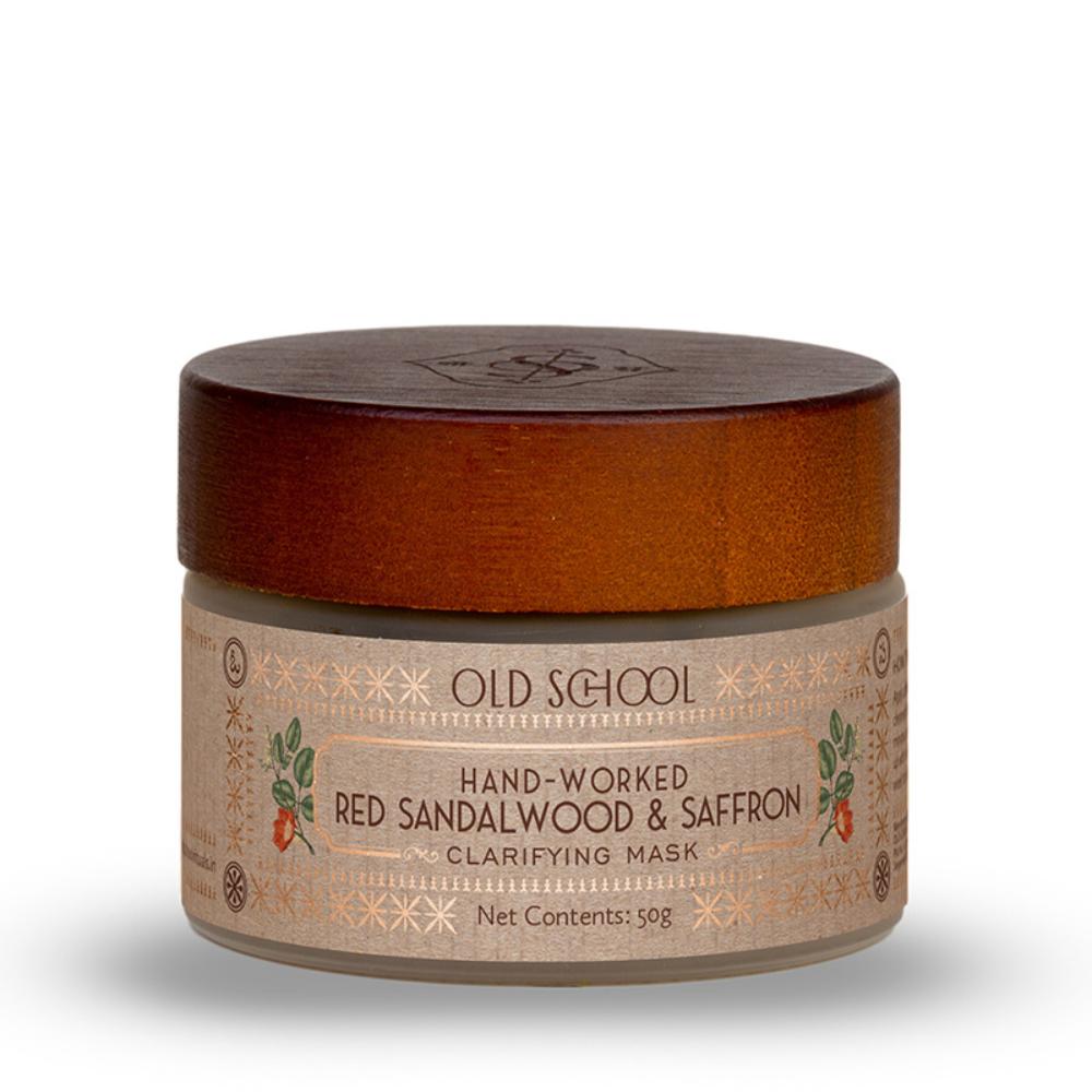 Hand-Worked Red Sandalwood And Saffron Clarifying Face Mask