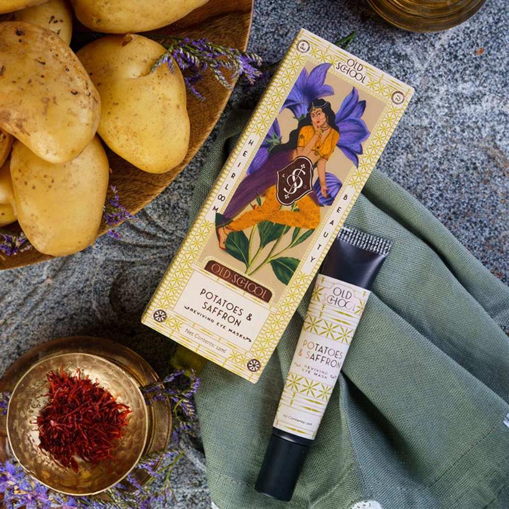 Potatoes And Saffron Reviving Eye Mask