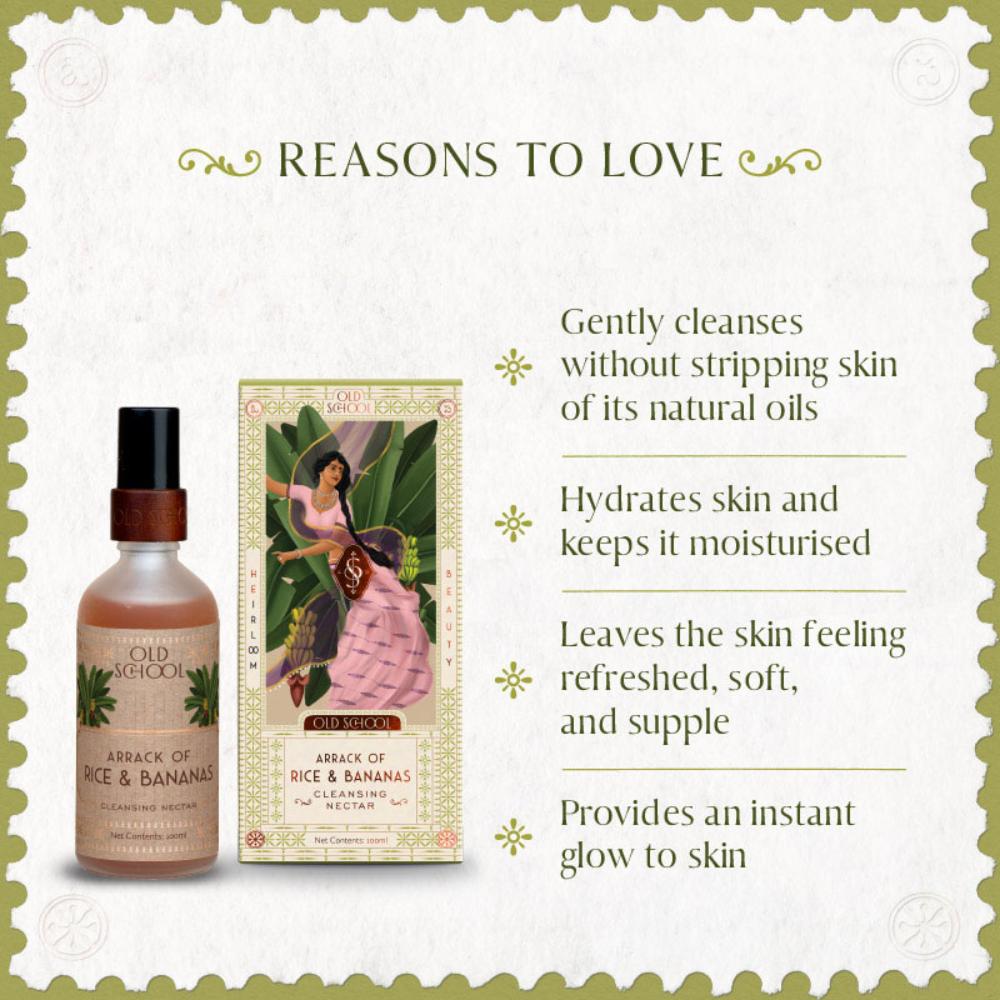 Arrack Of Rice and Bananas Cleansing Nectar Face Wash