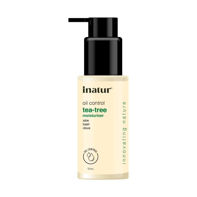 Tea Tree Gel, Non-Sticky Moisturizer, with Neem, Aloe Vera, for Oily, Acne-Prone Skin