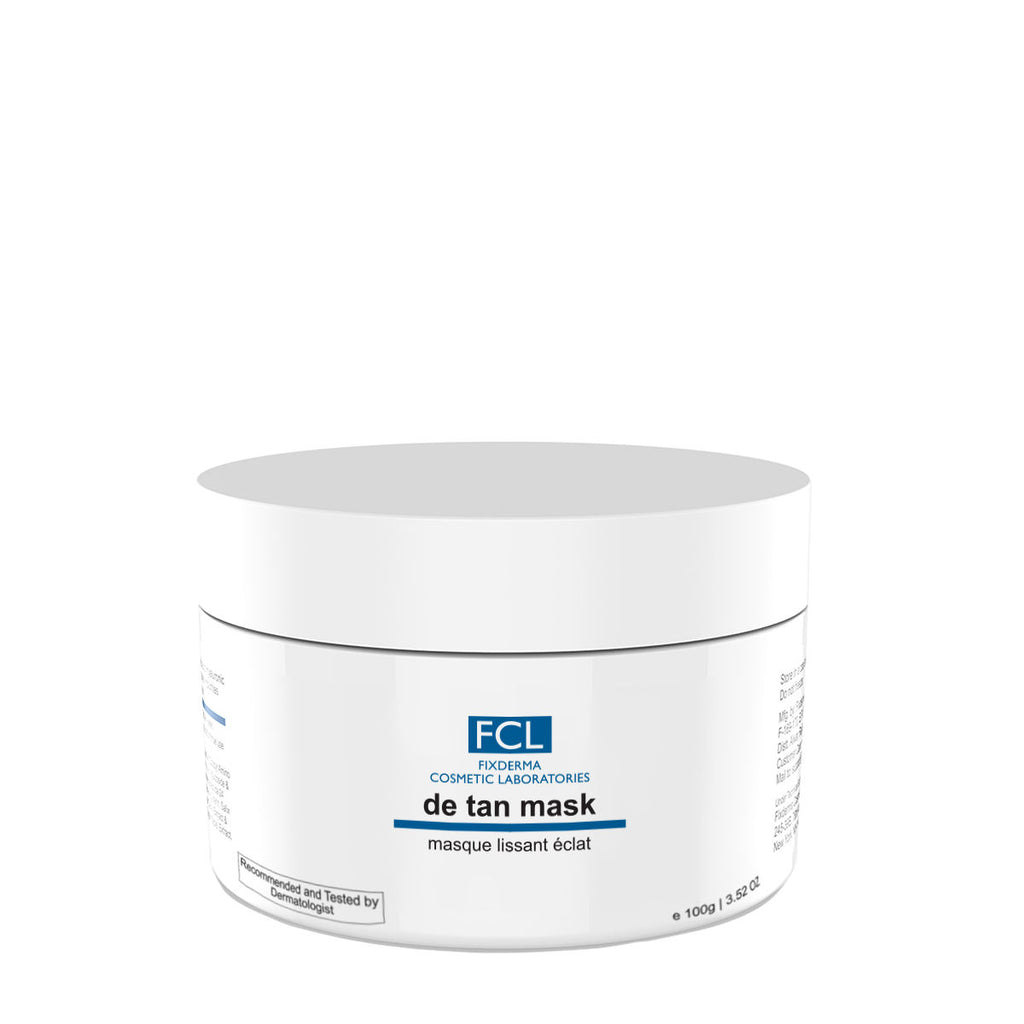 FCL De Tan Mask For Tanning & Dark Skin Cleans Pores Removes Blackheads Improves Skin Tone