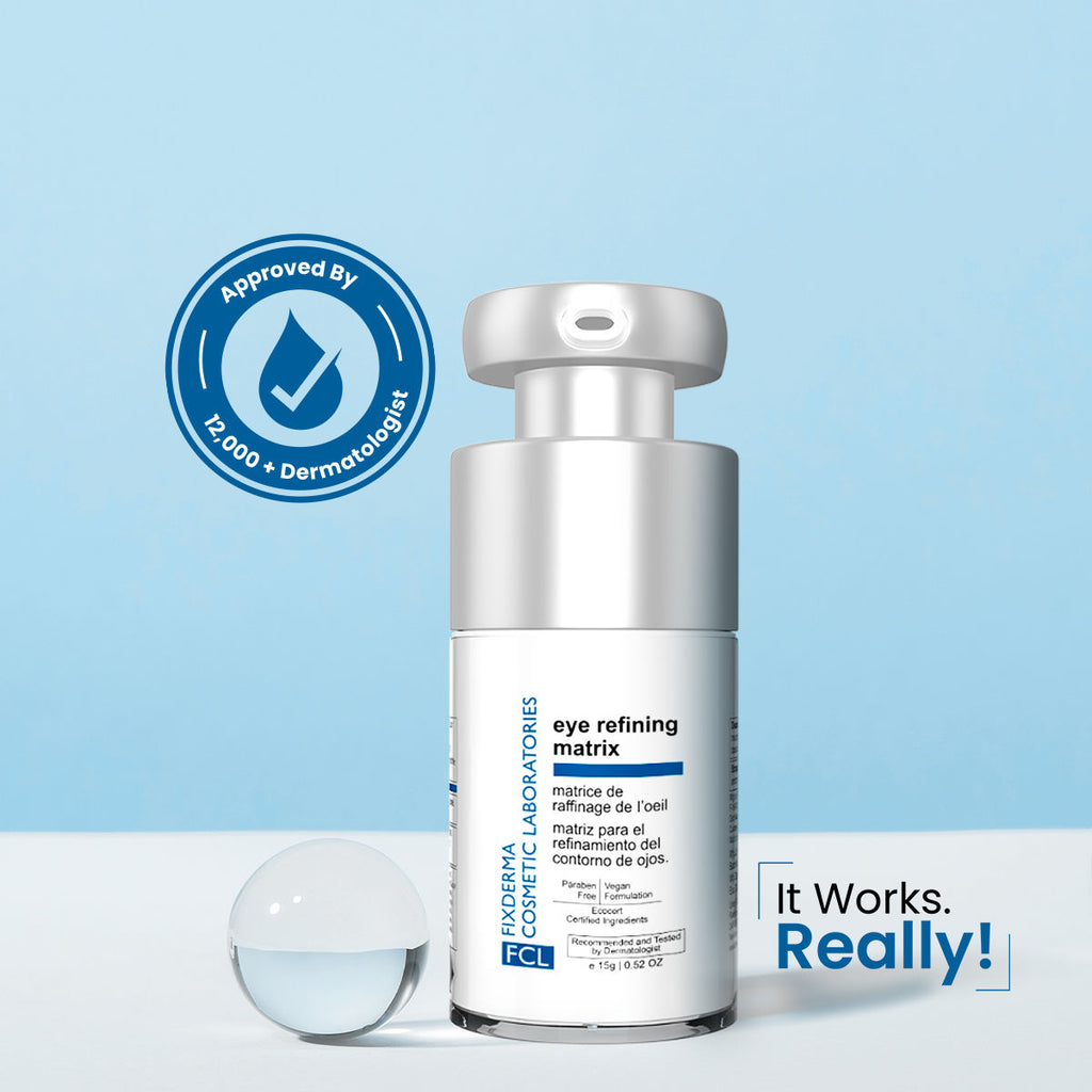 FCL Eye Refining Under Eye Gel For Dark Circles Puffiness with Vitamin C &Hyaluronic Acid
