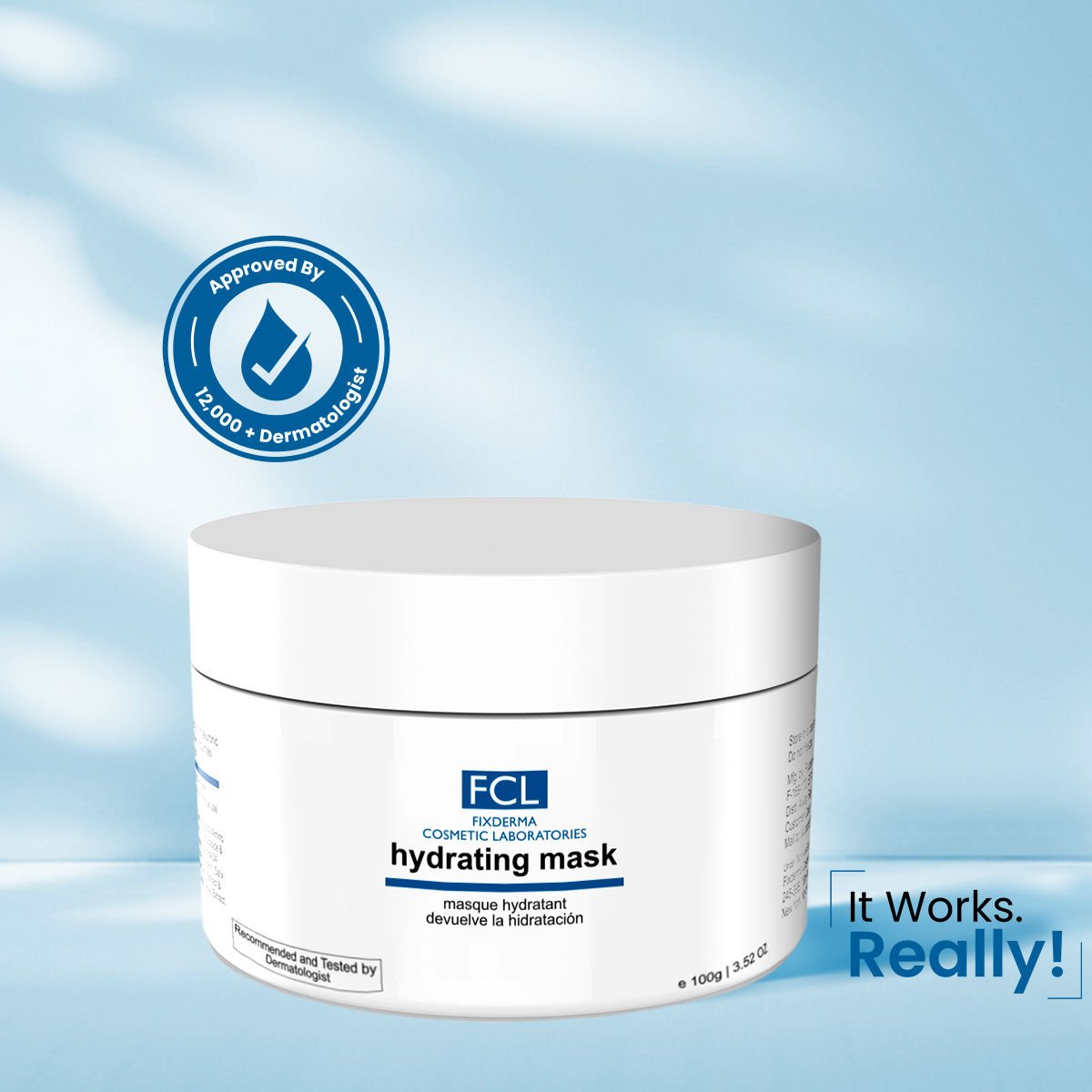 FCL Hydrating Mask For Hydration,Irritated Skin,Dry Skin,Nourishes Dehydrated Skin