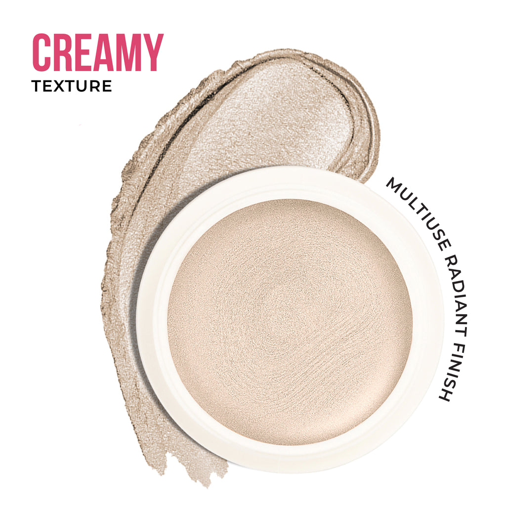 Highlighter,Cream Texture, Long Lasting Reflective Formula
