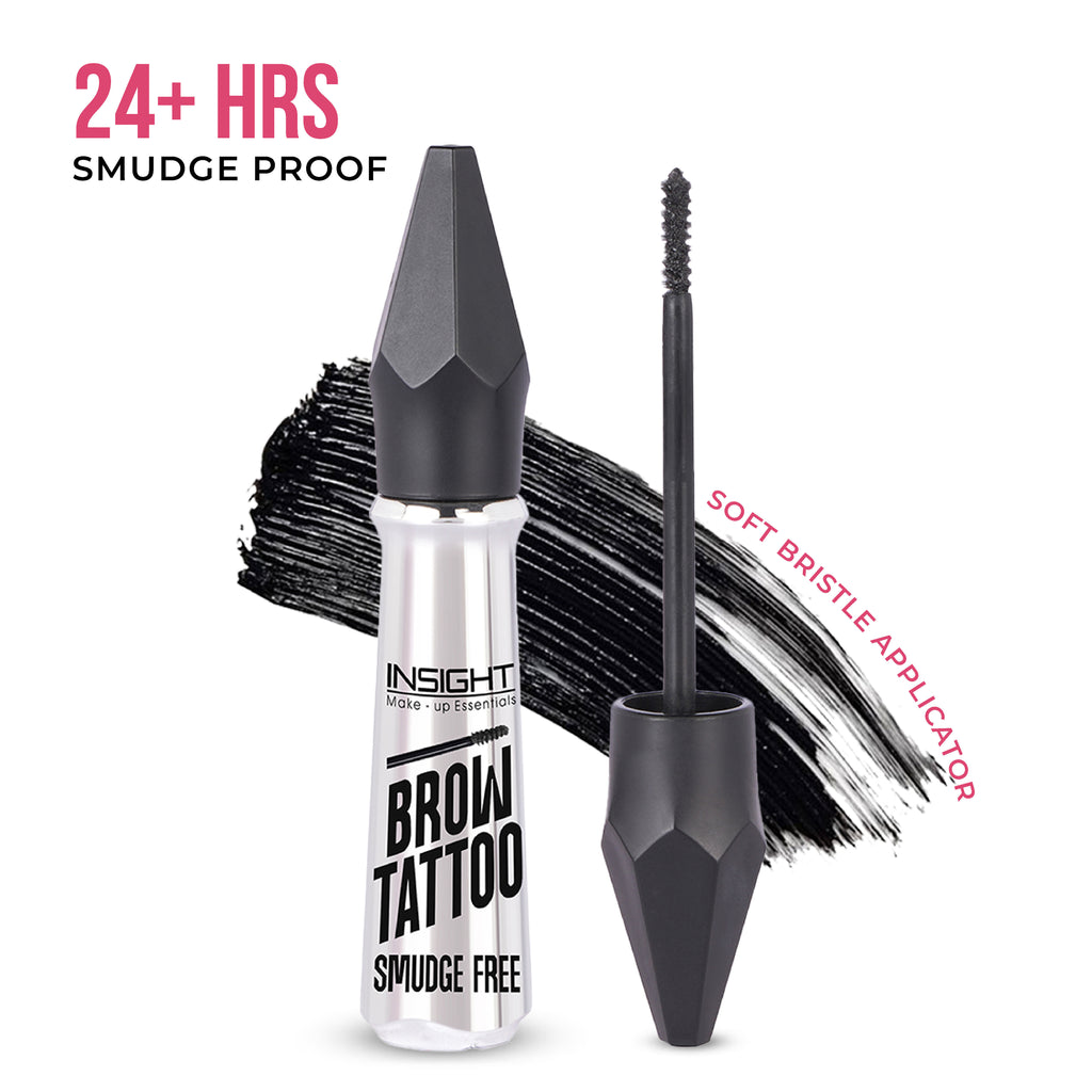 Brow Tattoo, Smudge Proof, Long Lasting Upto 12hr, Castor Oil Infused