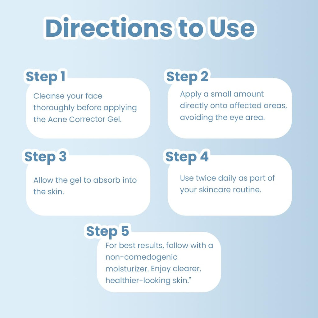 Acne Corrector Gel For Active Acne & Redness