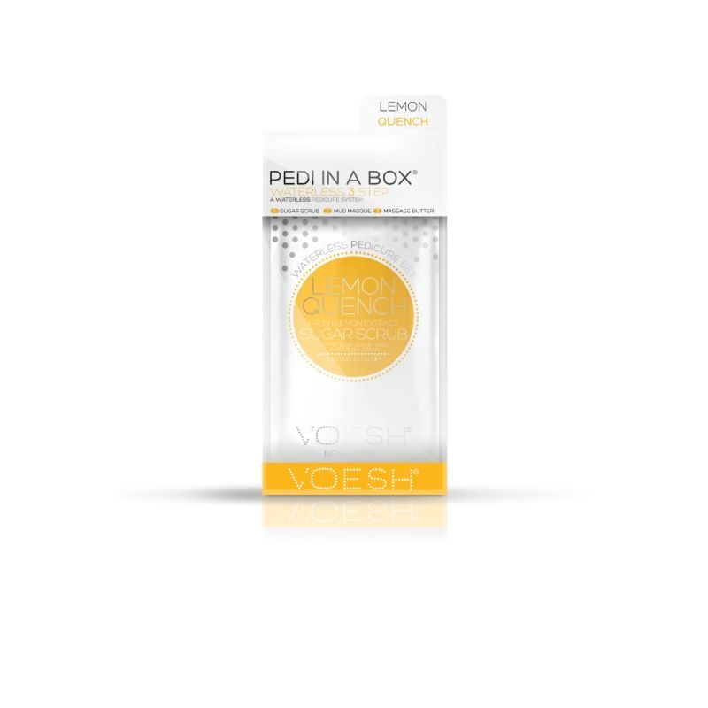 Waterless Pedicure In A Box (3 Step) - Lemon