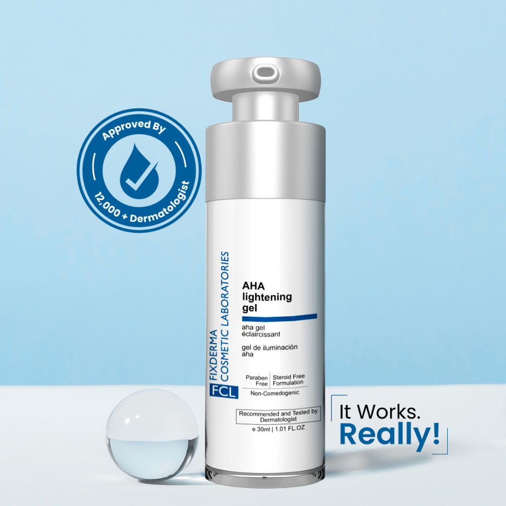 FCL Glycolic Acid + Alpha Arbutin Serum AHA Lightening Gel For Skin Lightening