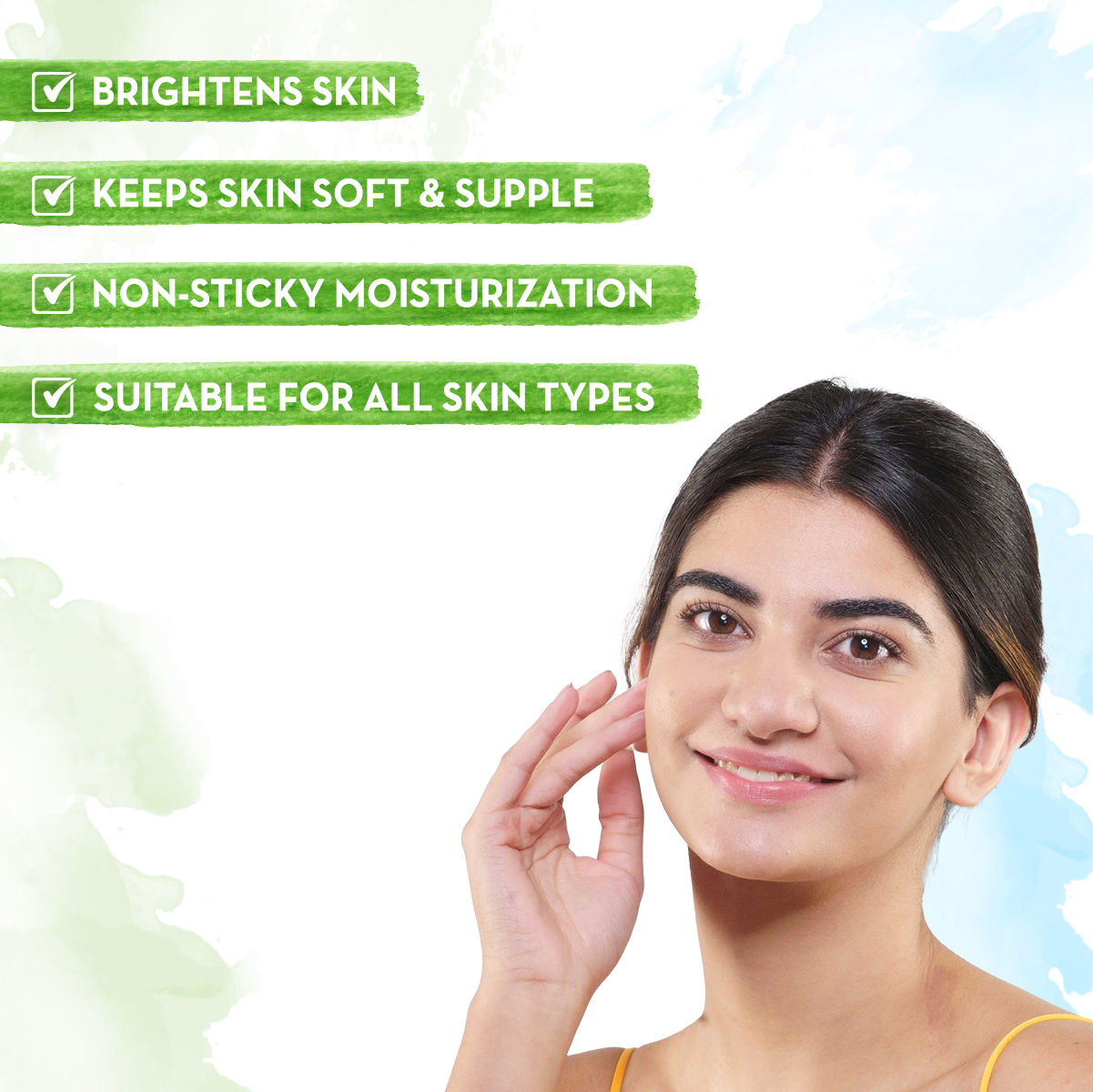 Ubtan Oil-Free Face Moisturizer With Turmeric & Saffron For Skin Brightening