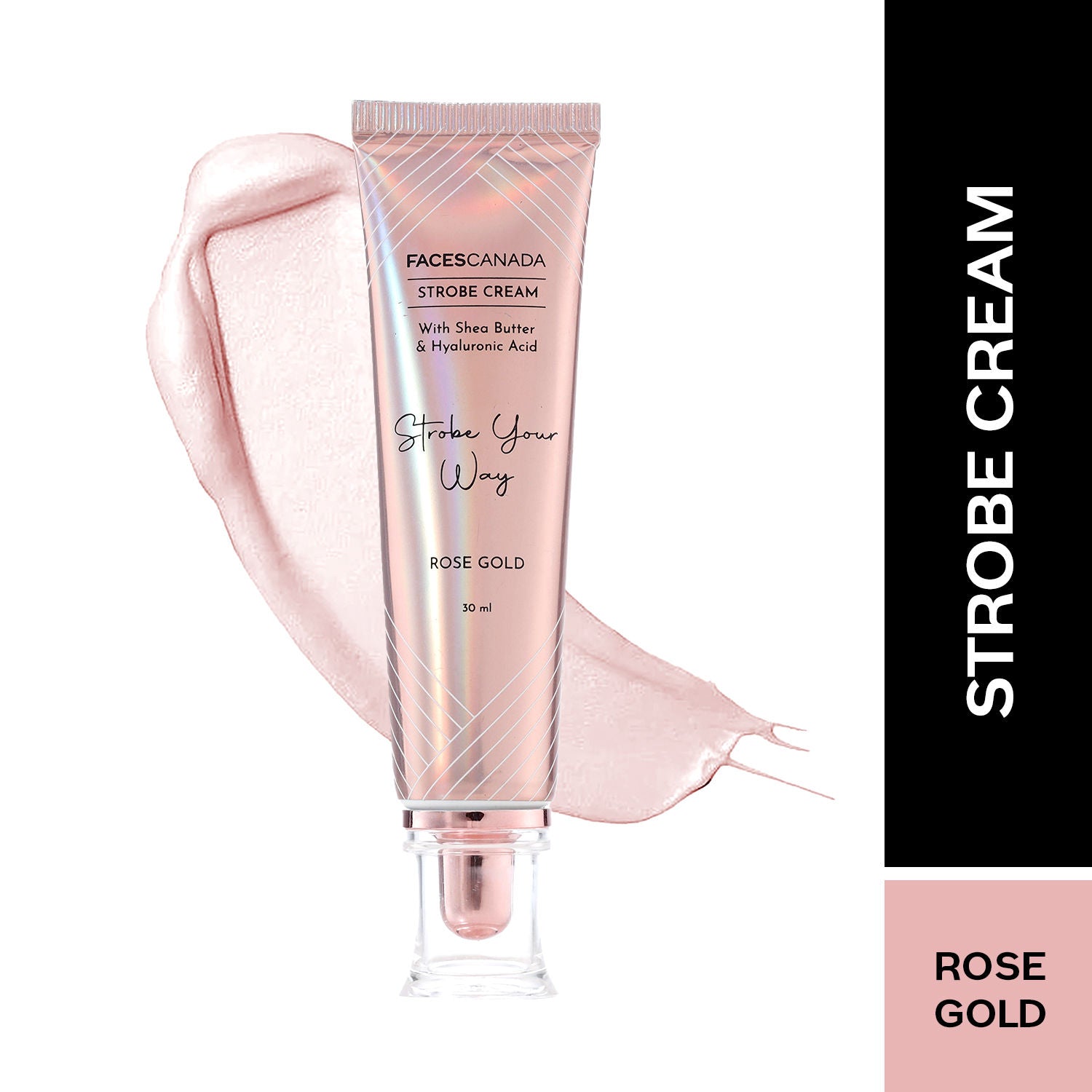 Strobe Cream Primer + Highlighter + Moisturizer With Hyaluronic Acid