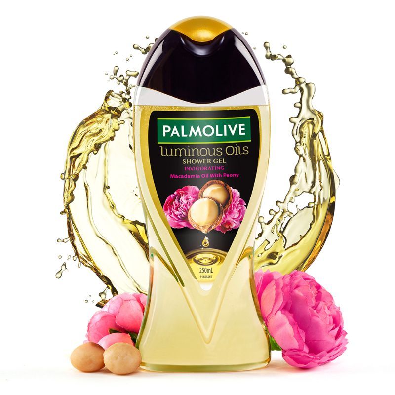 Macadamia Oil & Peony Flower Luminous Oils Invigorating, Moisturizing Body Wash