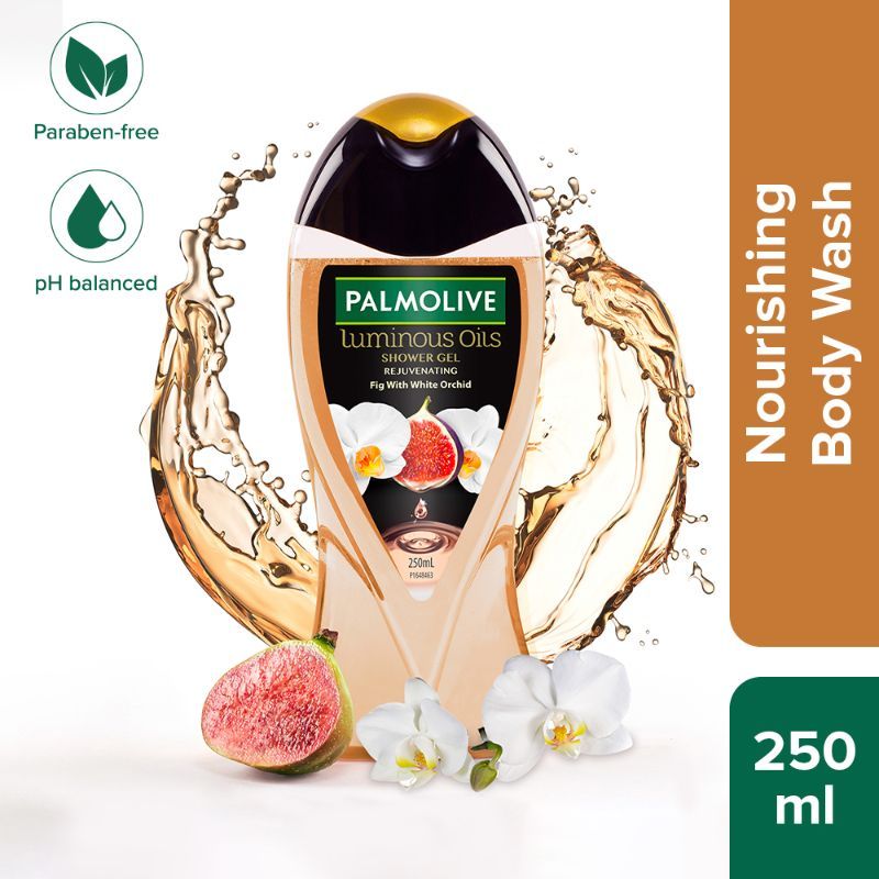 White Orchid & Fig Oil Luminous Oils Rejuvenating, Nourishing Body Wash