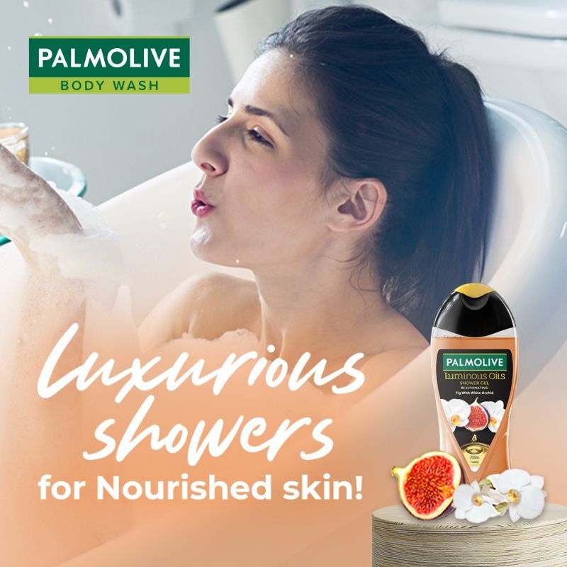 White Orchid & Fig Oil Luminous Oils Rejuvenating, Nourishing Body Wash