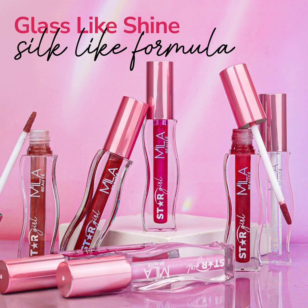 Star Girl Lip Gloss With Peptides Collagen & Micro Shimmers