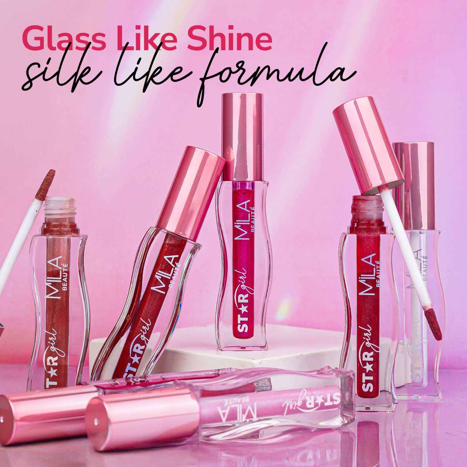 Star Girl Lip Gloss With Peptides Collagen & Micro Shimmers